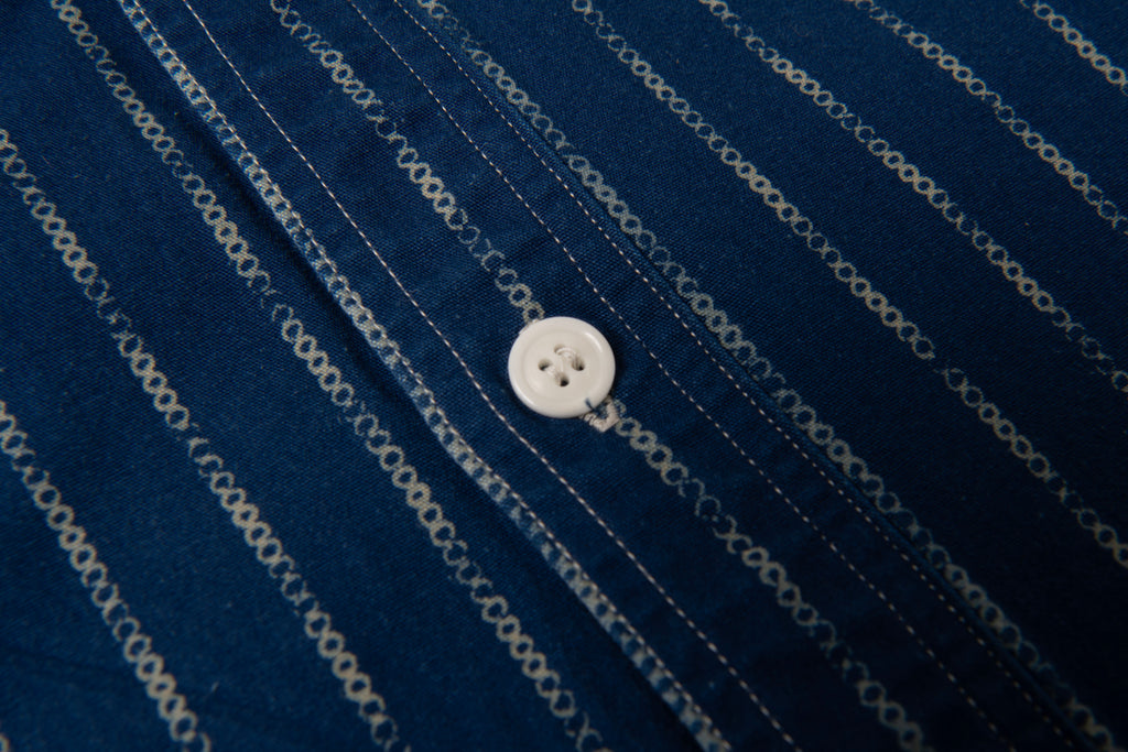 STUDIO D'ARTISAN - PRE-ORDER - INDIGO RING WABASH SHIRT No. 5748 - Tempo