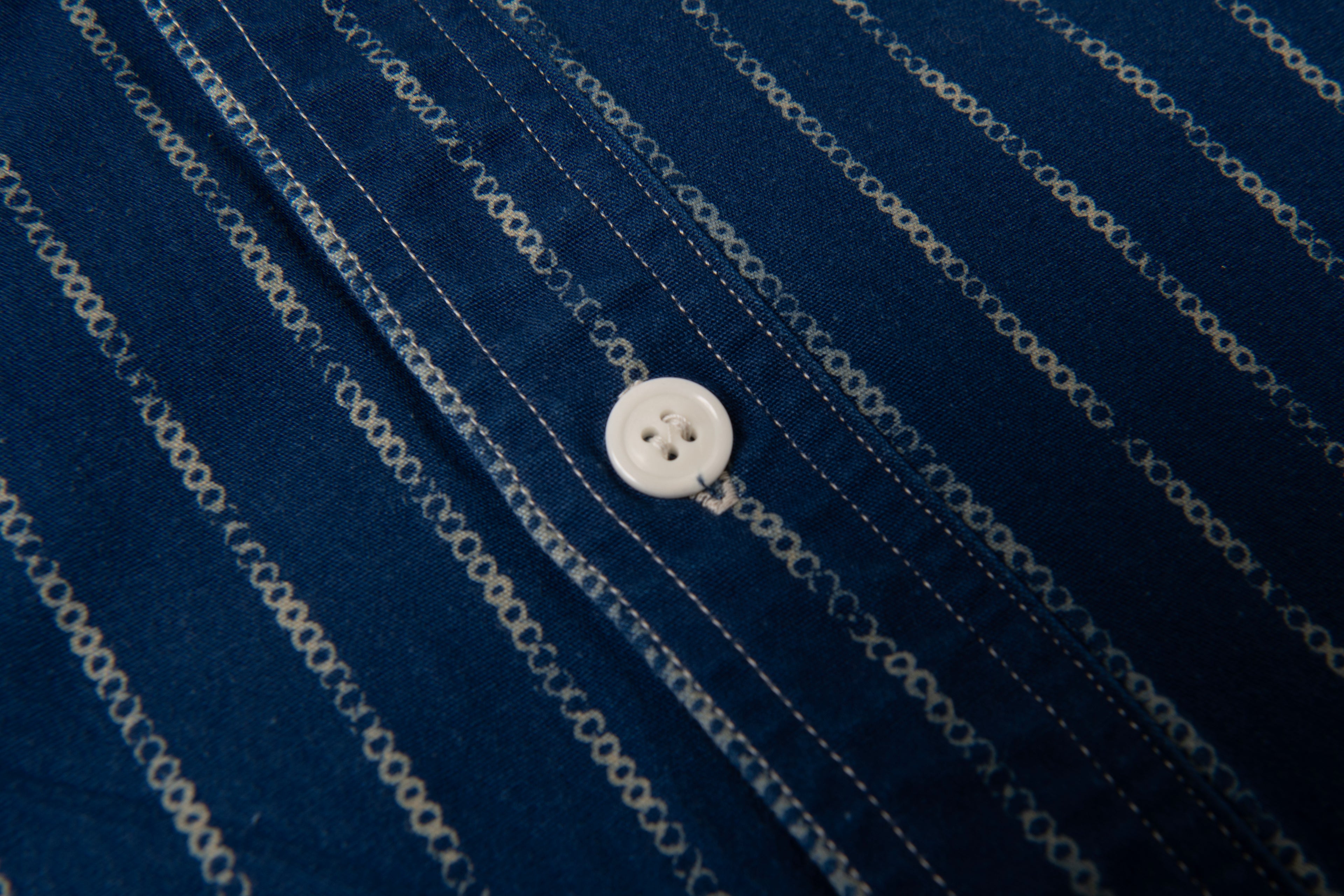 STUDIO D'ARTISAN - PRE-ORDER - INDIGO RING WABASH SHIRT No. 5748 - Tempo