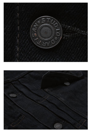 45th Anniversary 18oz Amami Dorozome Mud-Dyed Indigo Type II Selvedge Denim Jacket SP-121