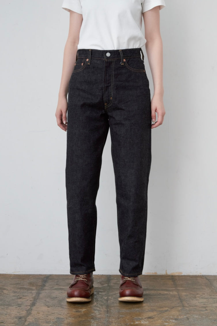 STUDIO D'ARTISAN LADIES - 13oz Women's Wide Tapered Selvedge Jeans SDL-709 - Tempo