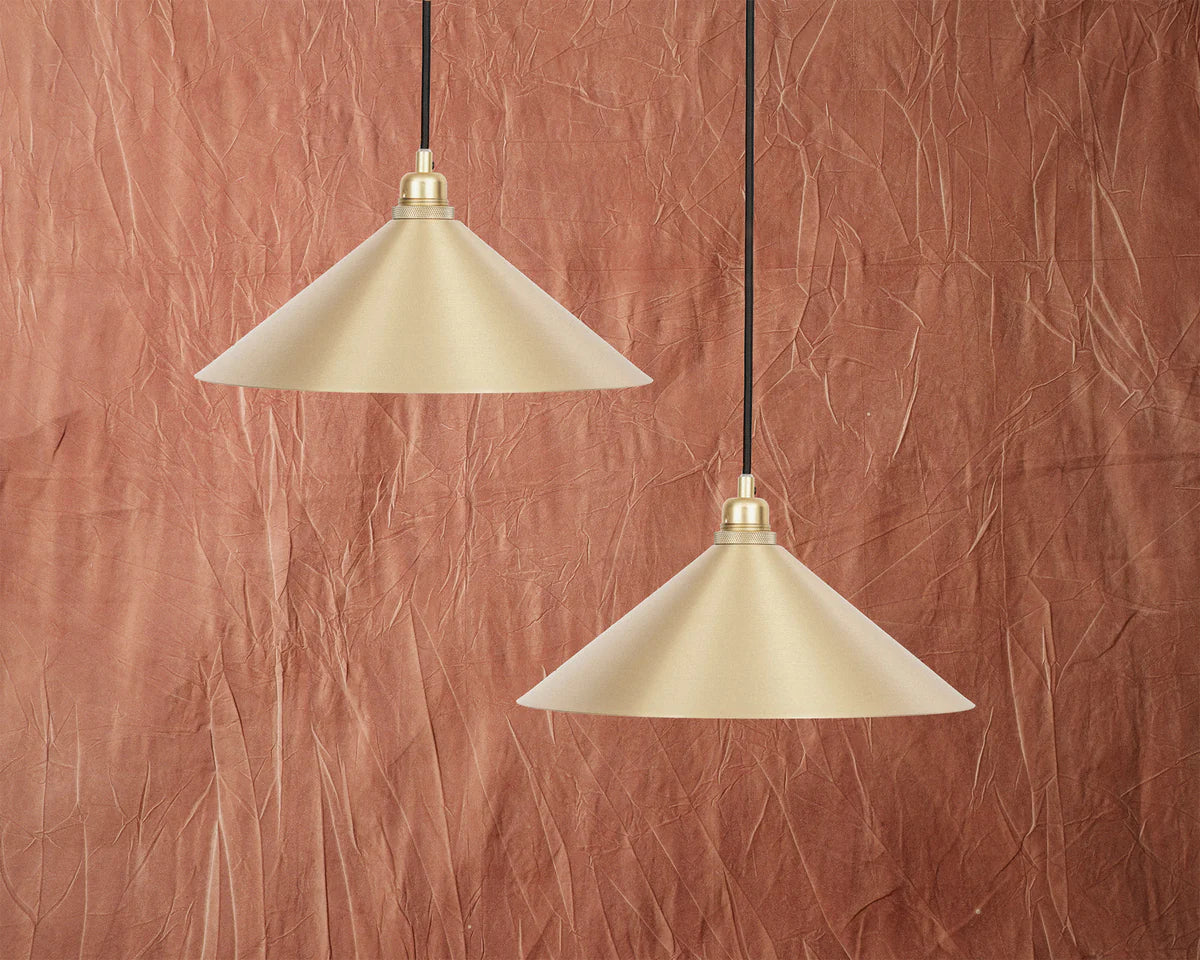 CONE SHADE | BRASS | SMALL