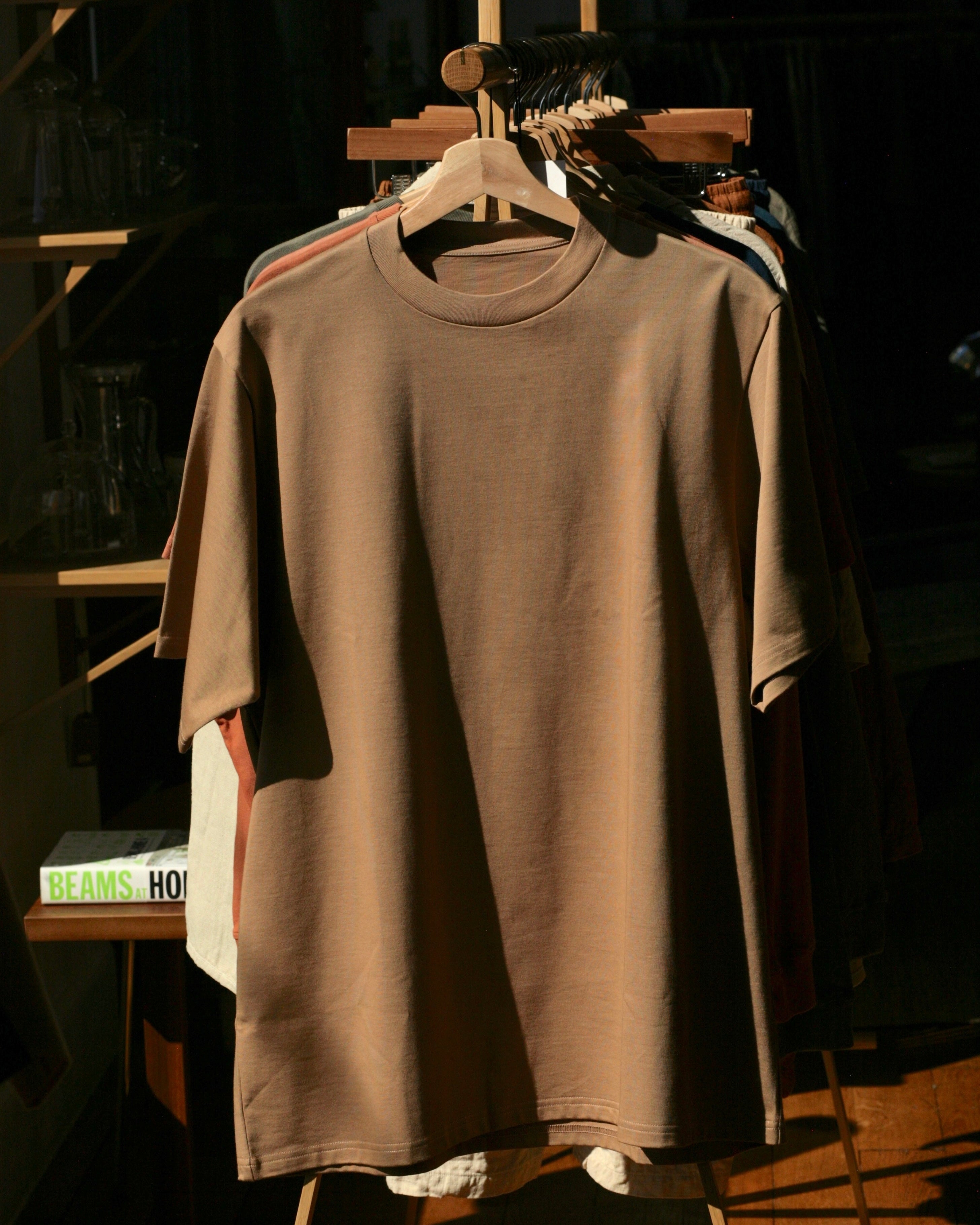 POSTALCO - Crew Neck T Organic Twin Jersey | Hazel - Tempo