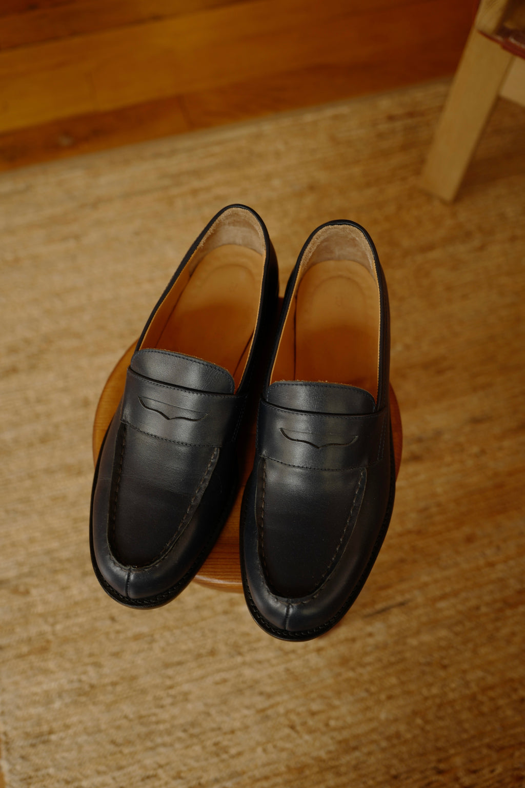 Mocassins New Standard en Bleu Marine 