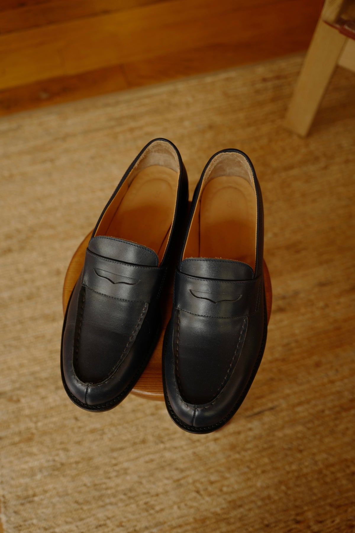 Mocassins New Standard en Bleu Marine 