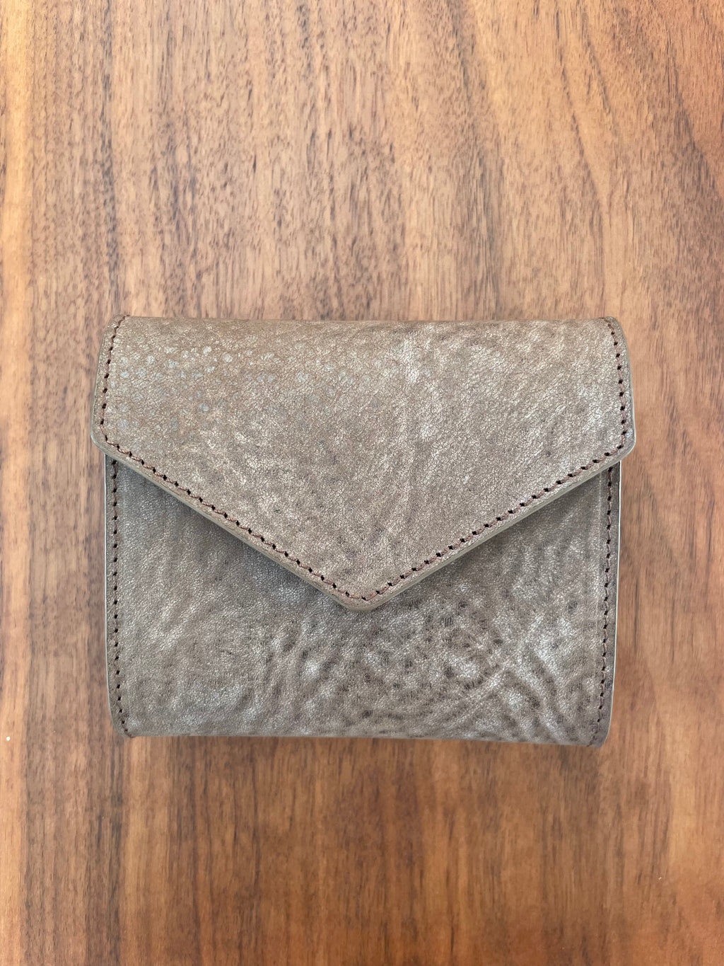YOKO SAKAMOTO - Vachetta Veg Tanned Leather Wallet - Tempo