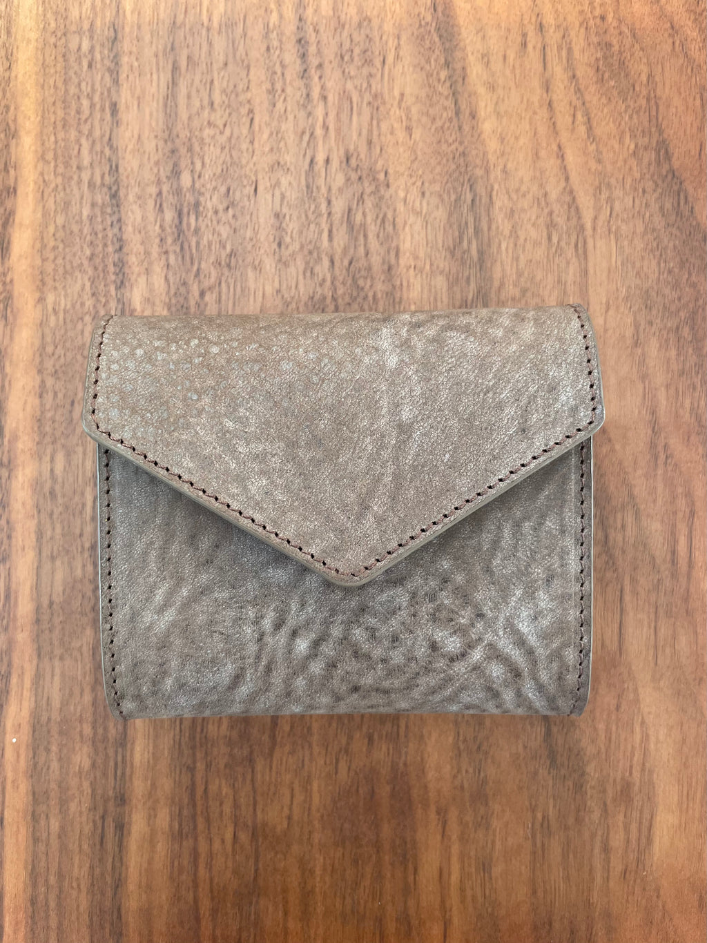 YOKO SAKAMOTO - Vachetta Veg Tanned Leather Wallet - Tempo
