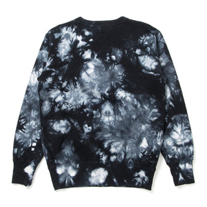 Kurozome Kyoto-Black Hand-Dyed Heavyweight Sinker-Weave Sweatshirt - Tempo