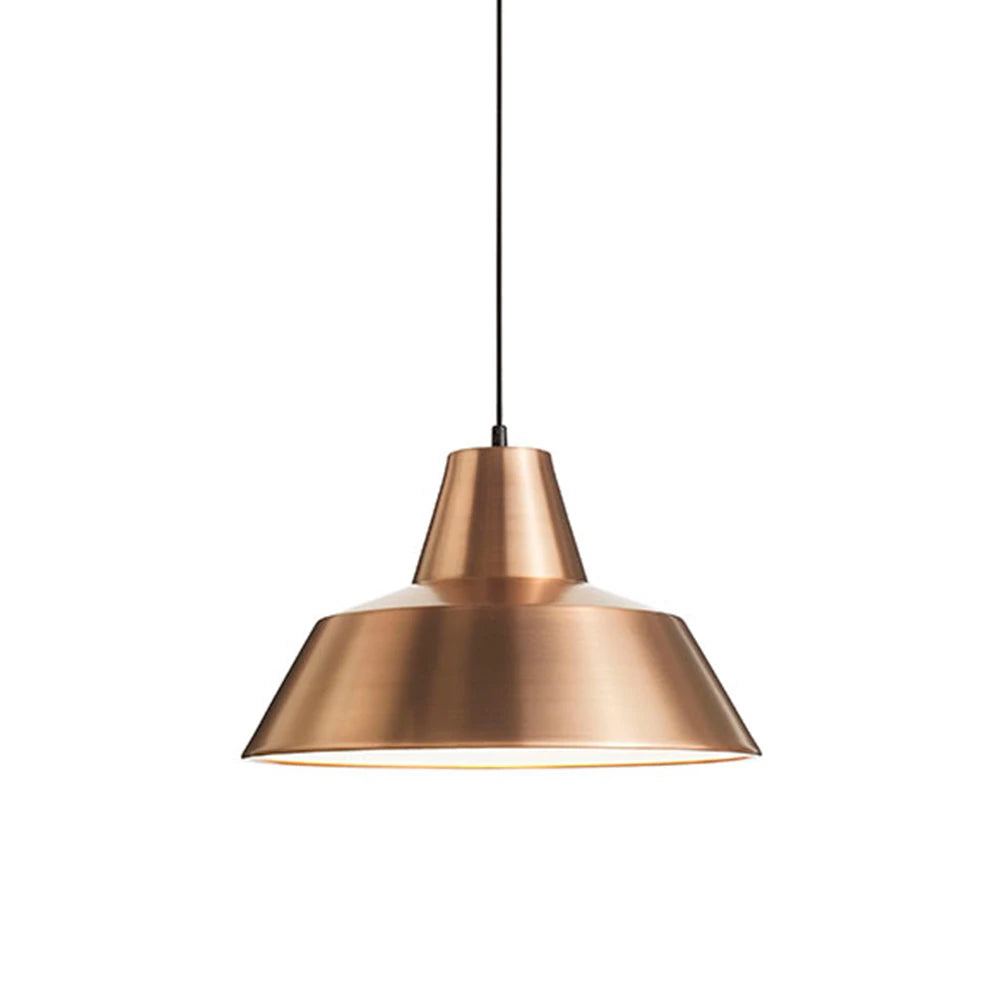 Workshop Pendant Lamps | Spun Copper or Aluminium - Tempo