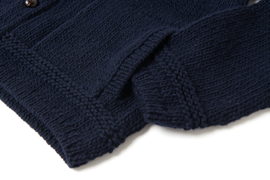 STUDIO D'ARTISAN - PRE-ORDER - PERUVIAN HAND-KNIT IN NAVY - Tempo