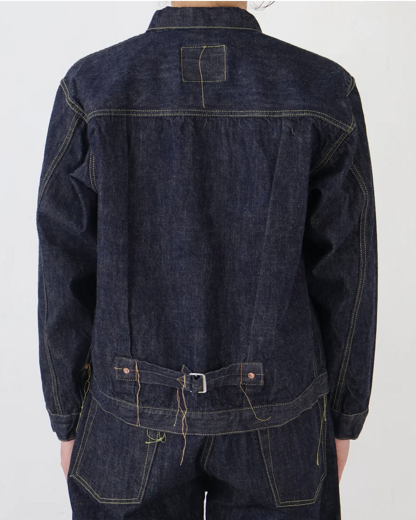 FULLCOUNT LIMITED EDITION - Limited Edition - S2107-24 WWII 13.7oz Brown Cotton Model Type I Denim Jacket OW - Tempo