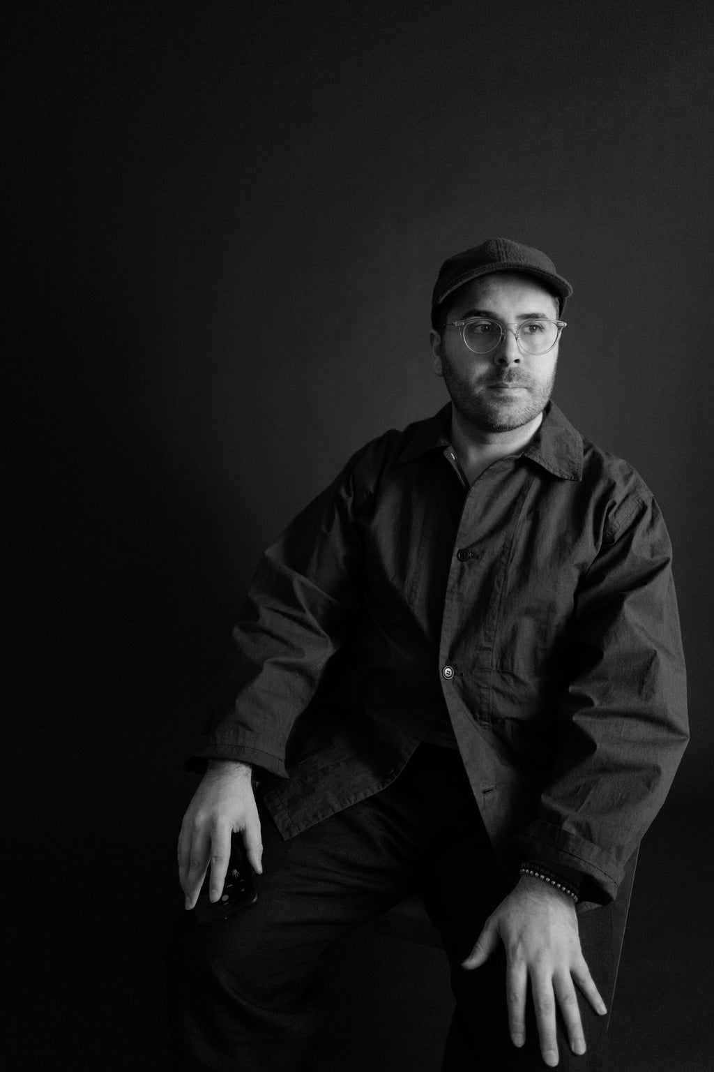 MARK S. - Cotton Work Jacket in Shiki + Mud Dye - Tempo