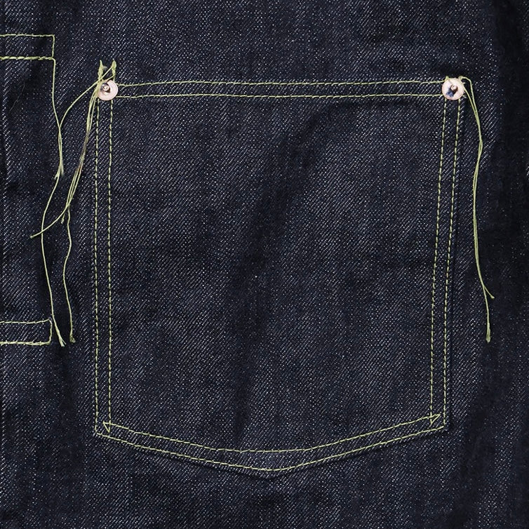 FULLCOUNT LIMITED EDITION - Limited Edition - S2107-24 WWII 13.7oz Brown Cotton Model Type I Denim Jacket OW - Tempo