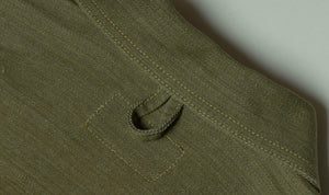 Grüne Jeansjacke