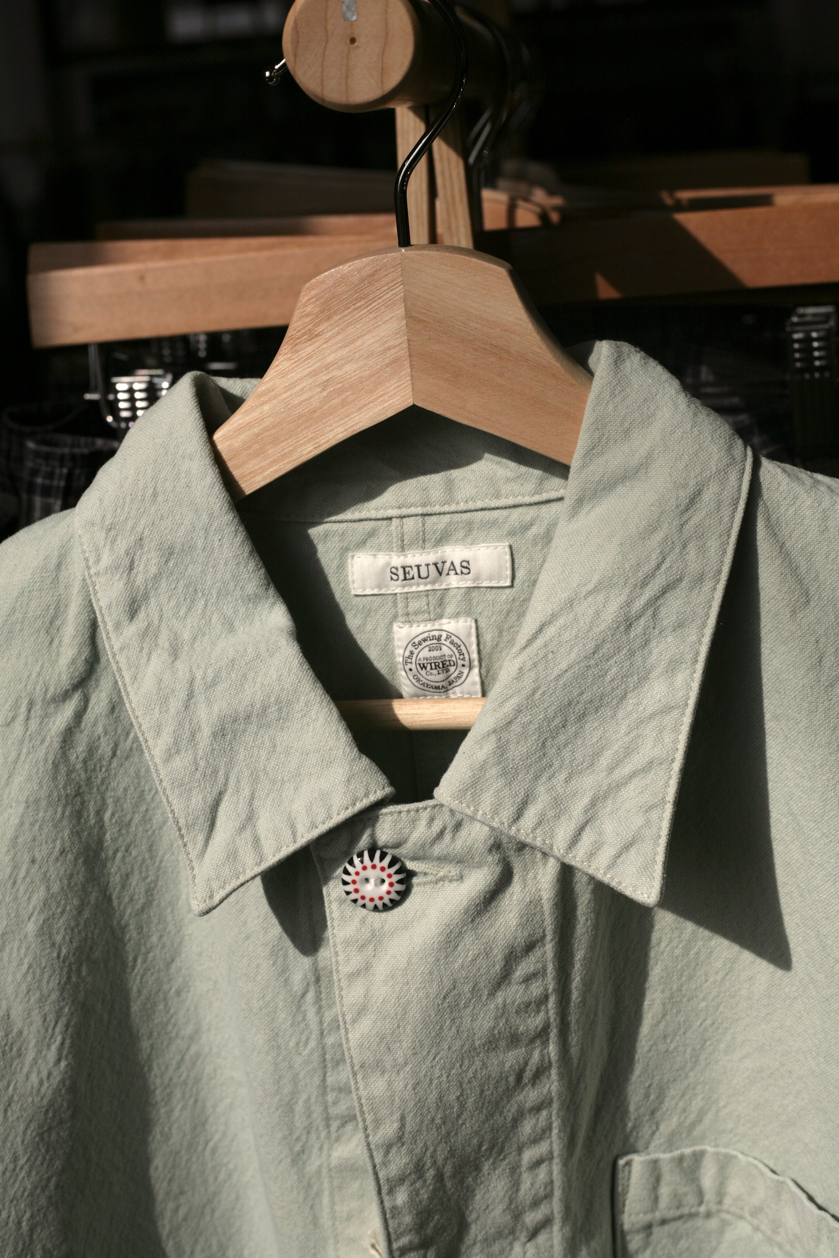 SEUVAS - Matcha Dyed 10oz Kurashiki Hampu Coverall - Tempo