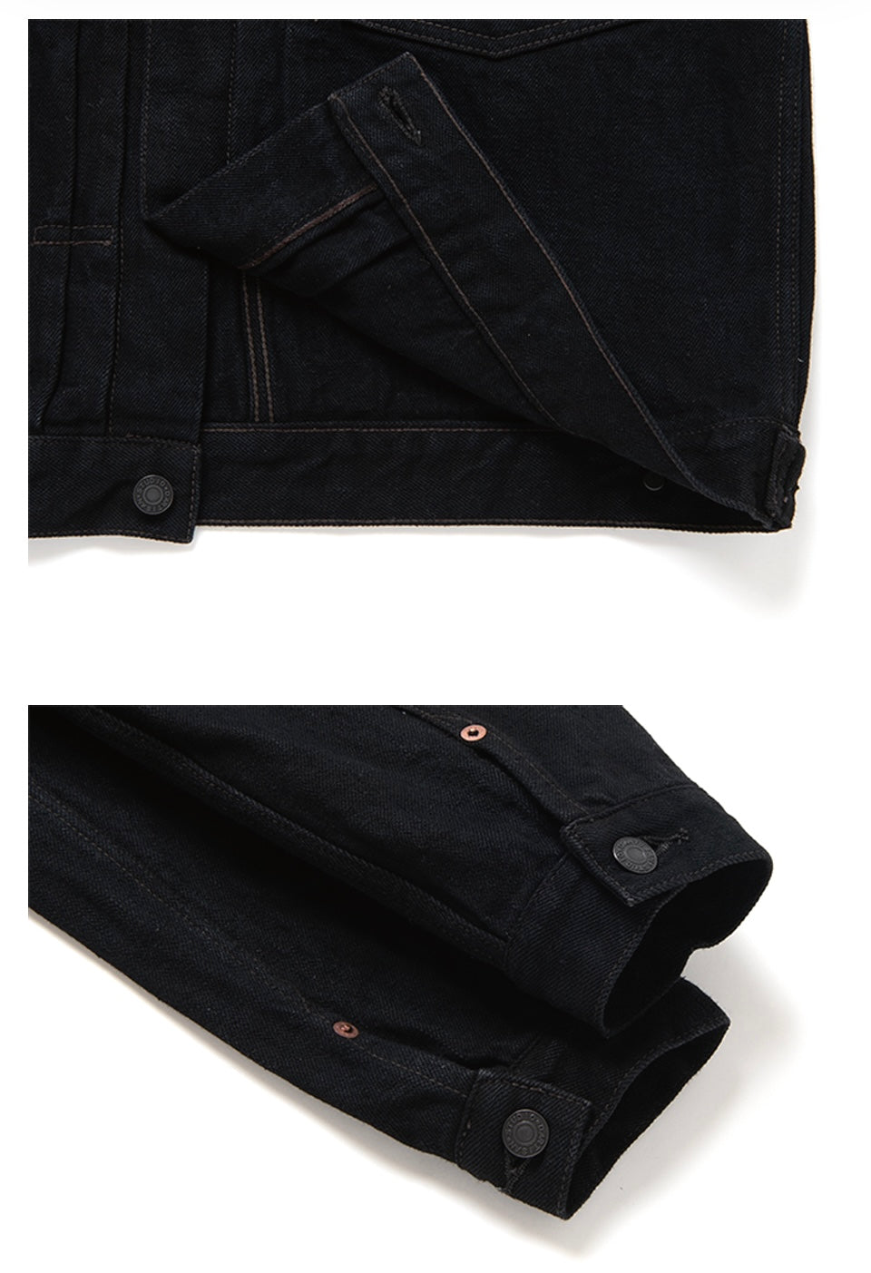 45th Anniversary 18oz Amami Dorozome Mud-Dyed Indigo Type II Selvedge Denim Jacket SP-121