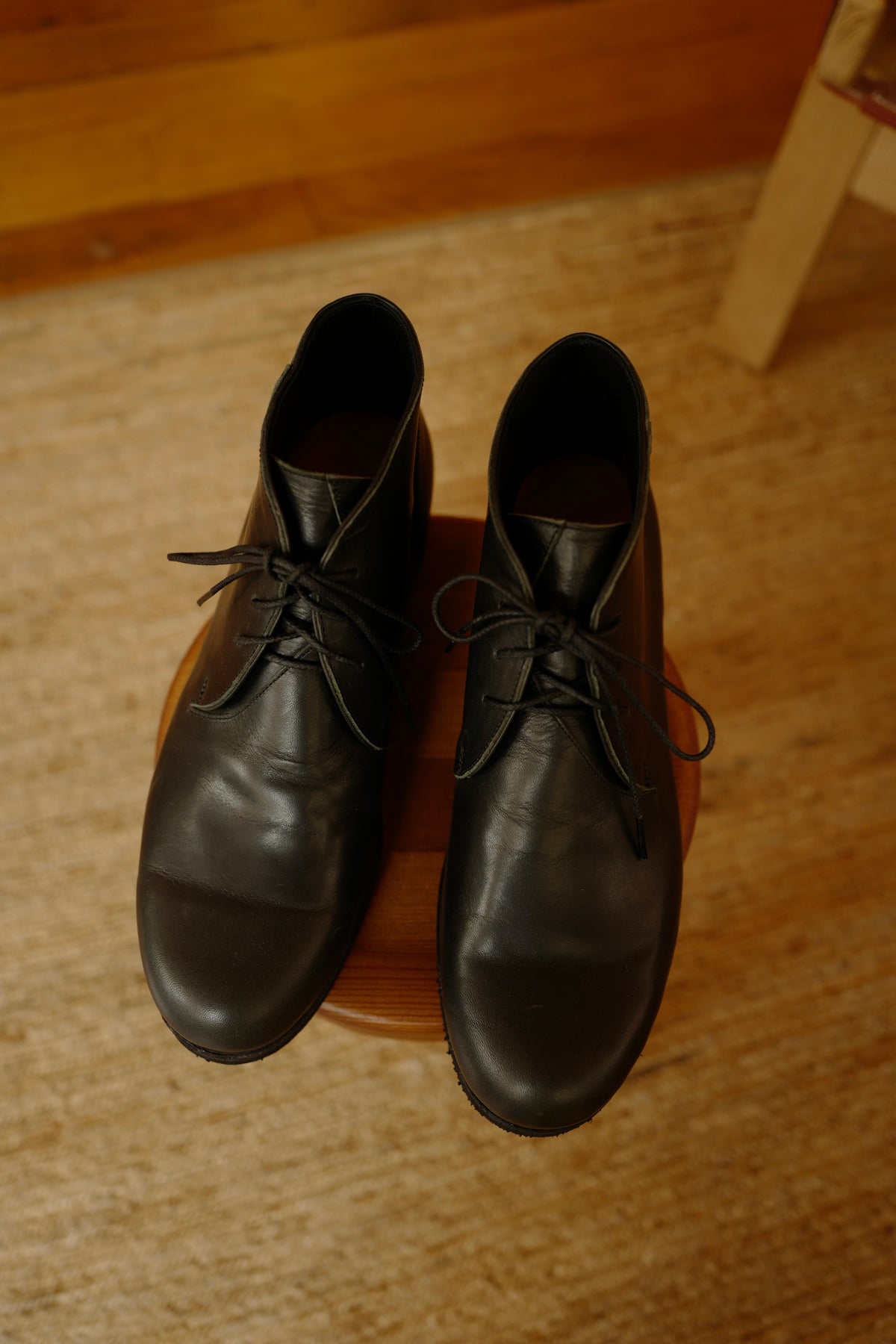 Connect Chukka dans Black Pit Oil Calf