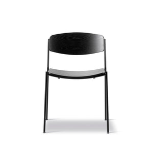 Lynderup Chair - Black Steel Frame - Tempo