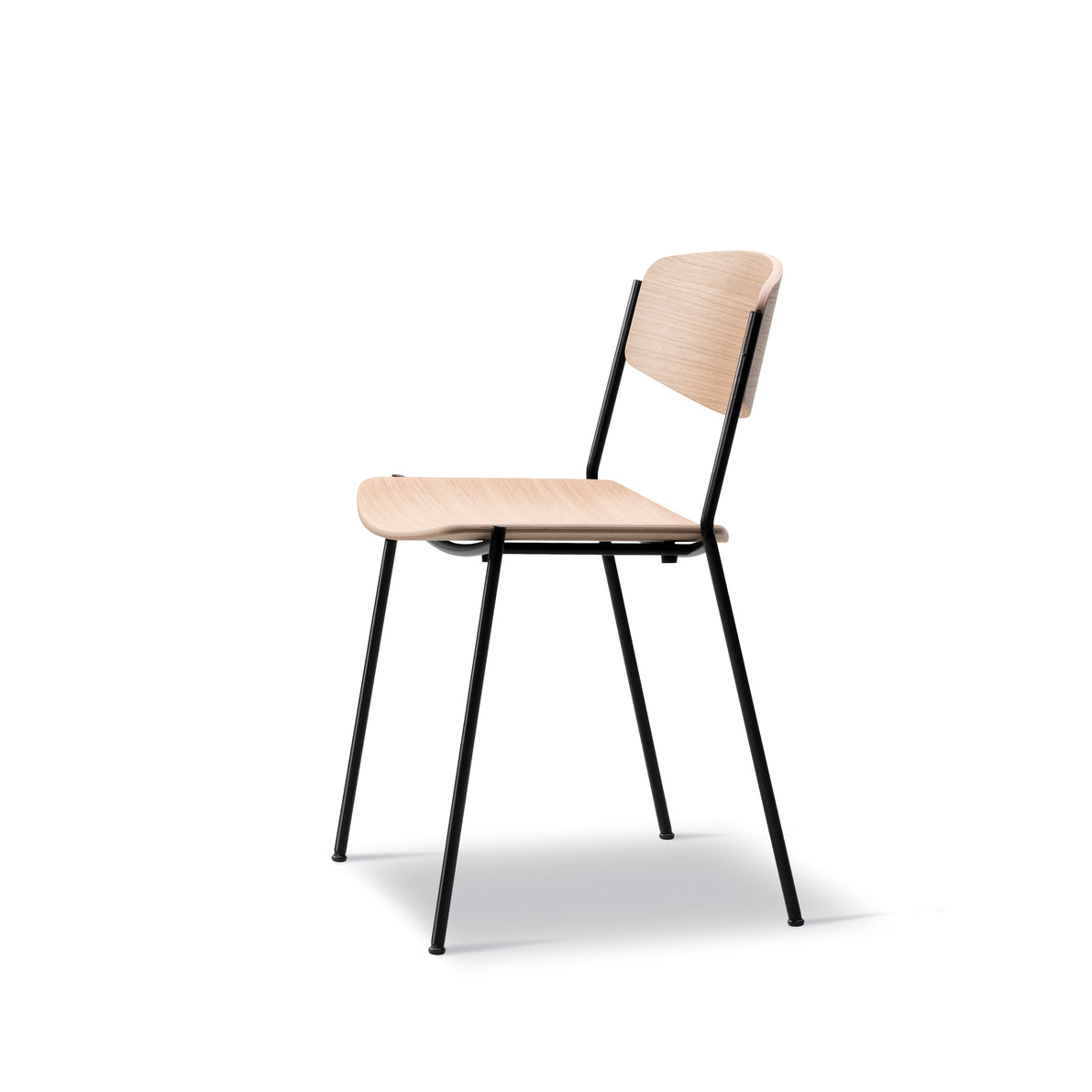 Lynderup Chair - Black Steel Frame - Tempo