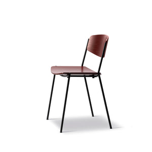 Lynderup Chair - Black Steel Frame - Tempo