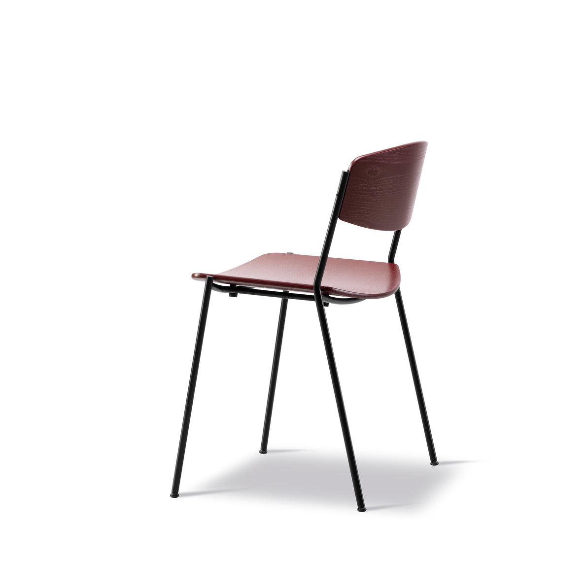 Lynderup Chair - Black Steel Frame - Tempo