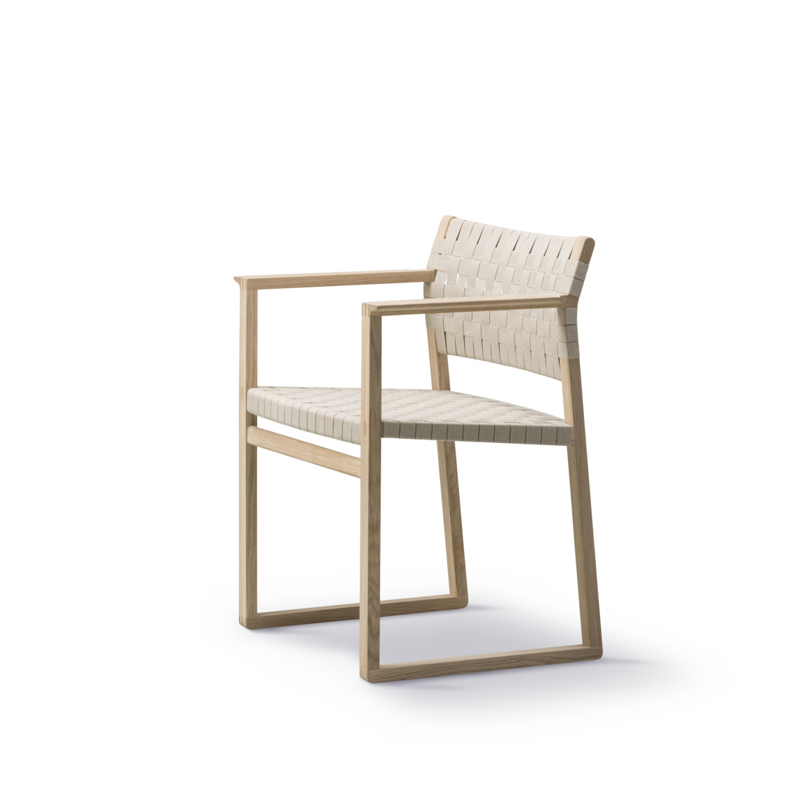 BM62 Armchair Linen Webbing - Tempo