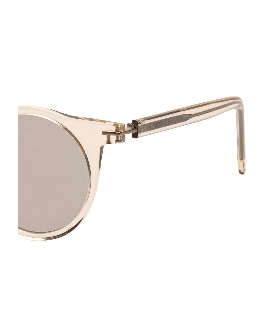 ISSEY MIYAKE EYES - GEOMETRY BOSTON Sun - Pebble Beige - Cellulose Acetate - Tempo