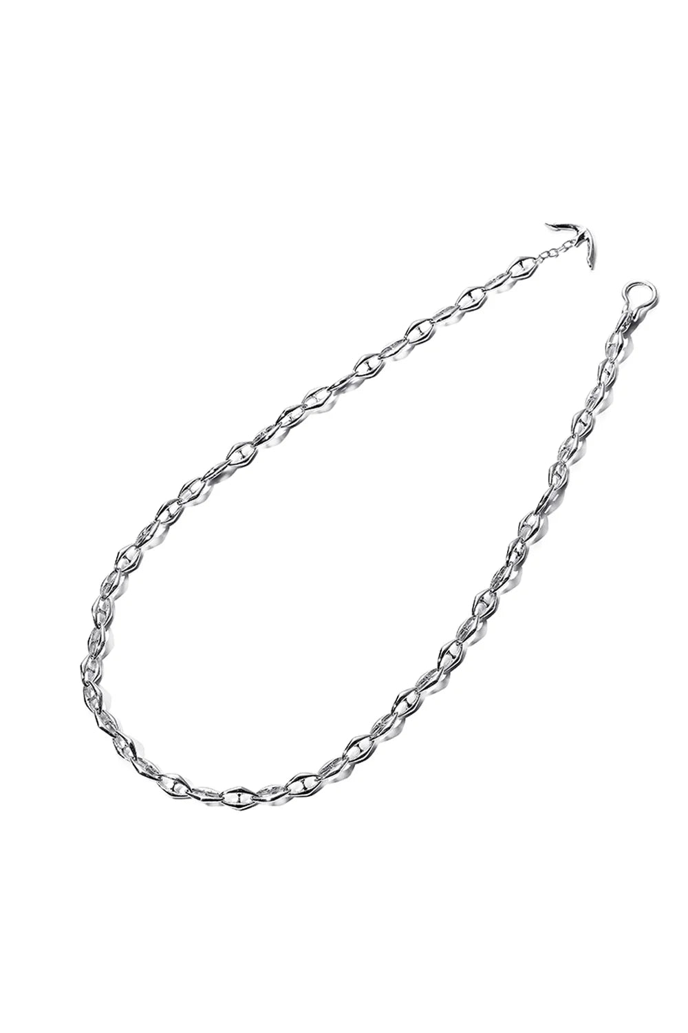 COLDFRAME - Handcrafted 925 CF Small Anchor Chain Necklace - Tempo