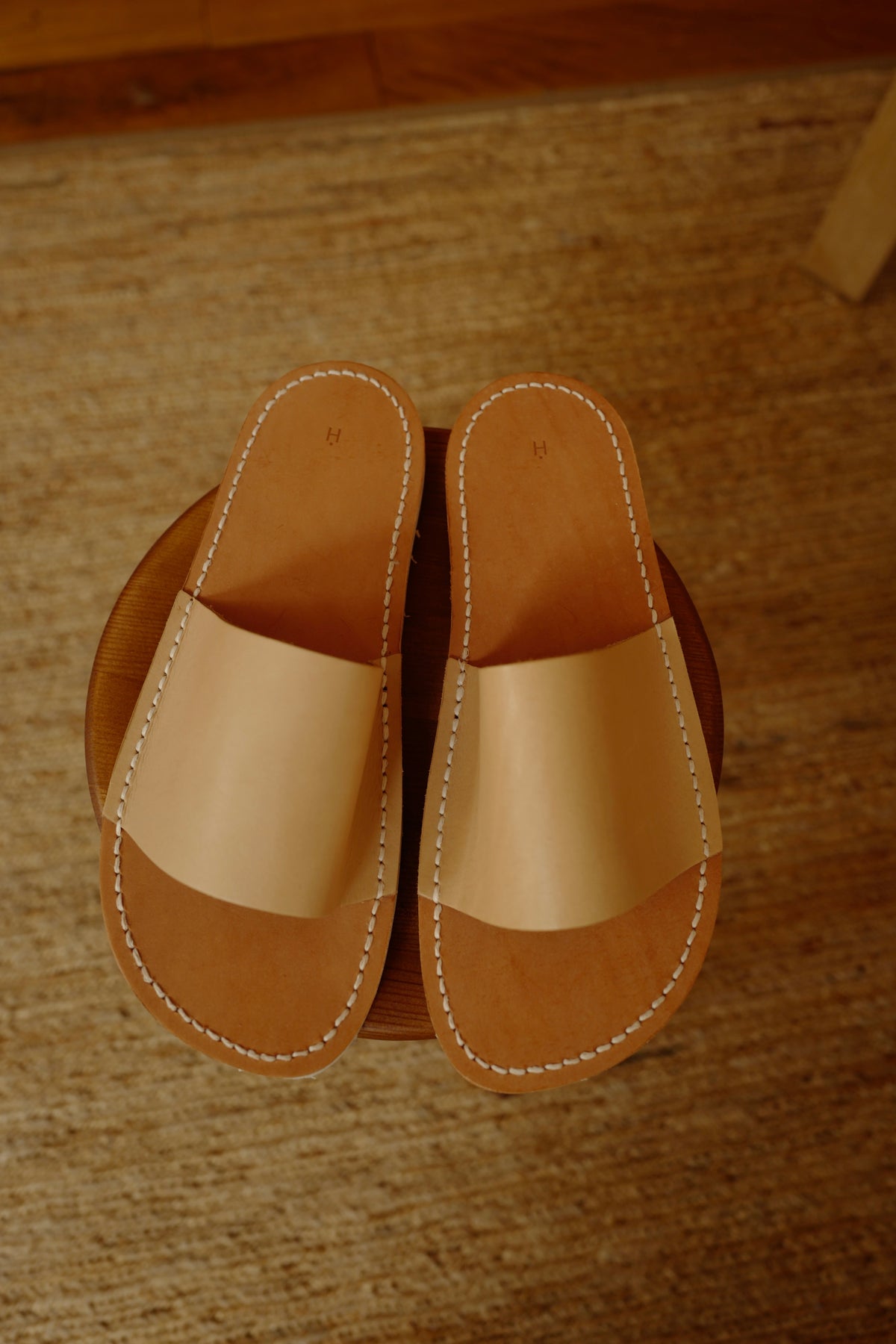 Atelier Slipper en Naturel 