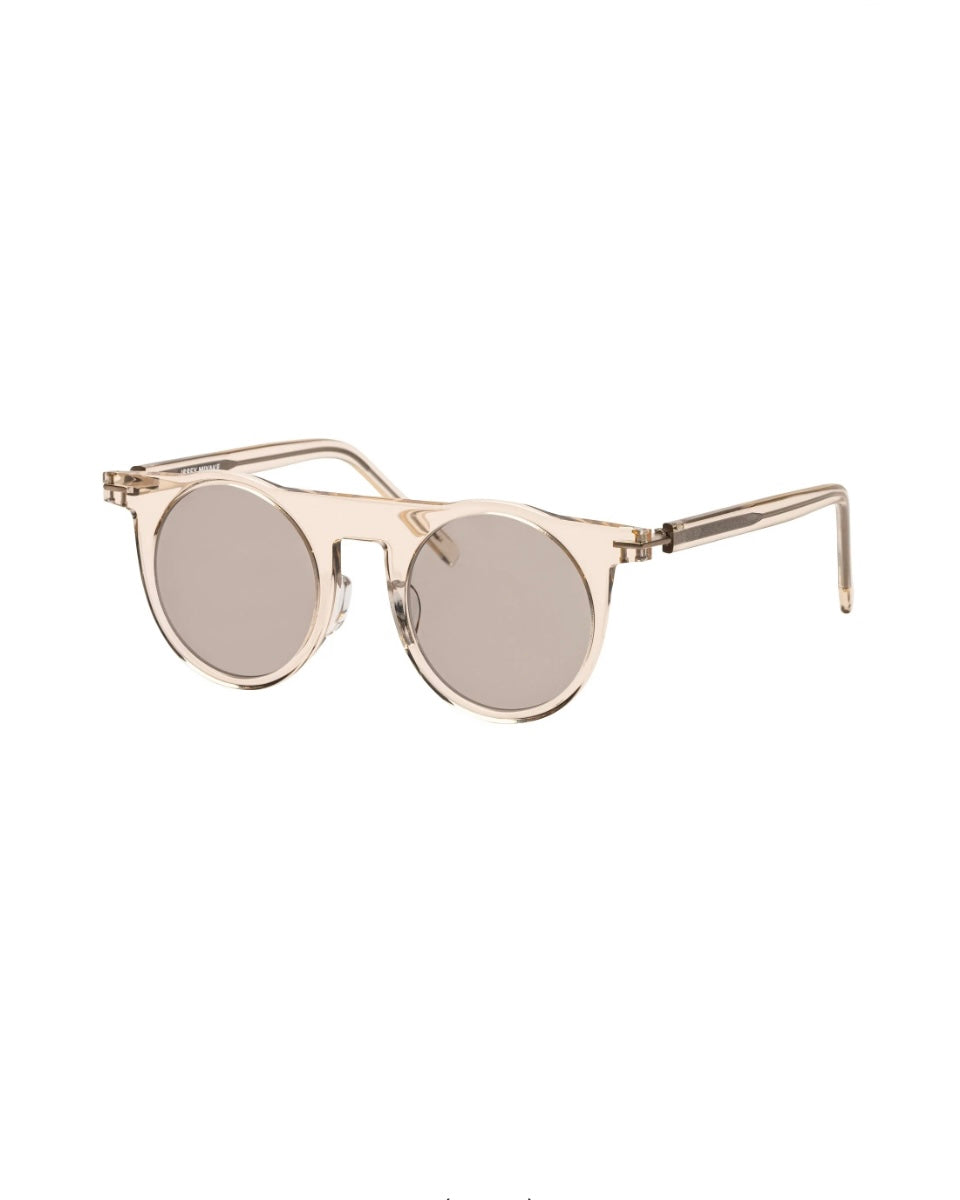 ISSEY MIYAKE EYES - GEOMETRY BOSTON Sun - Pebble Beige - Cellulose Acetate - Tempo