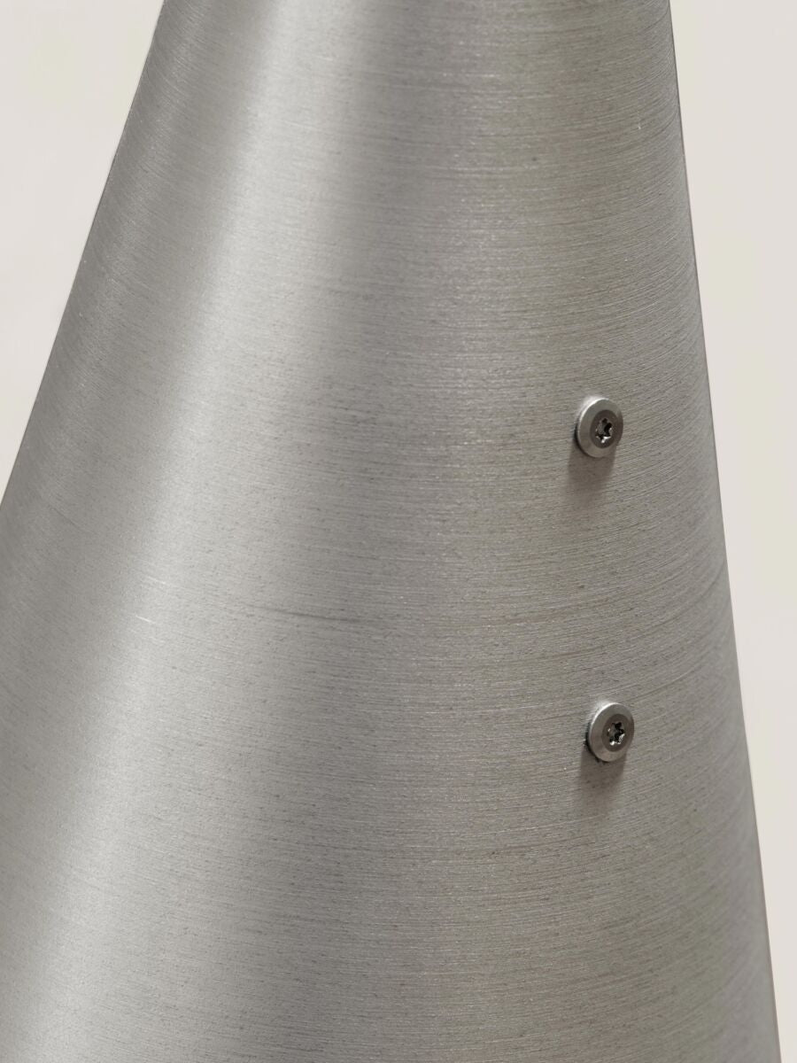 PHANTOM HANDS - Conical Metal and Stone Lamp - Tempo