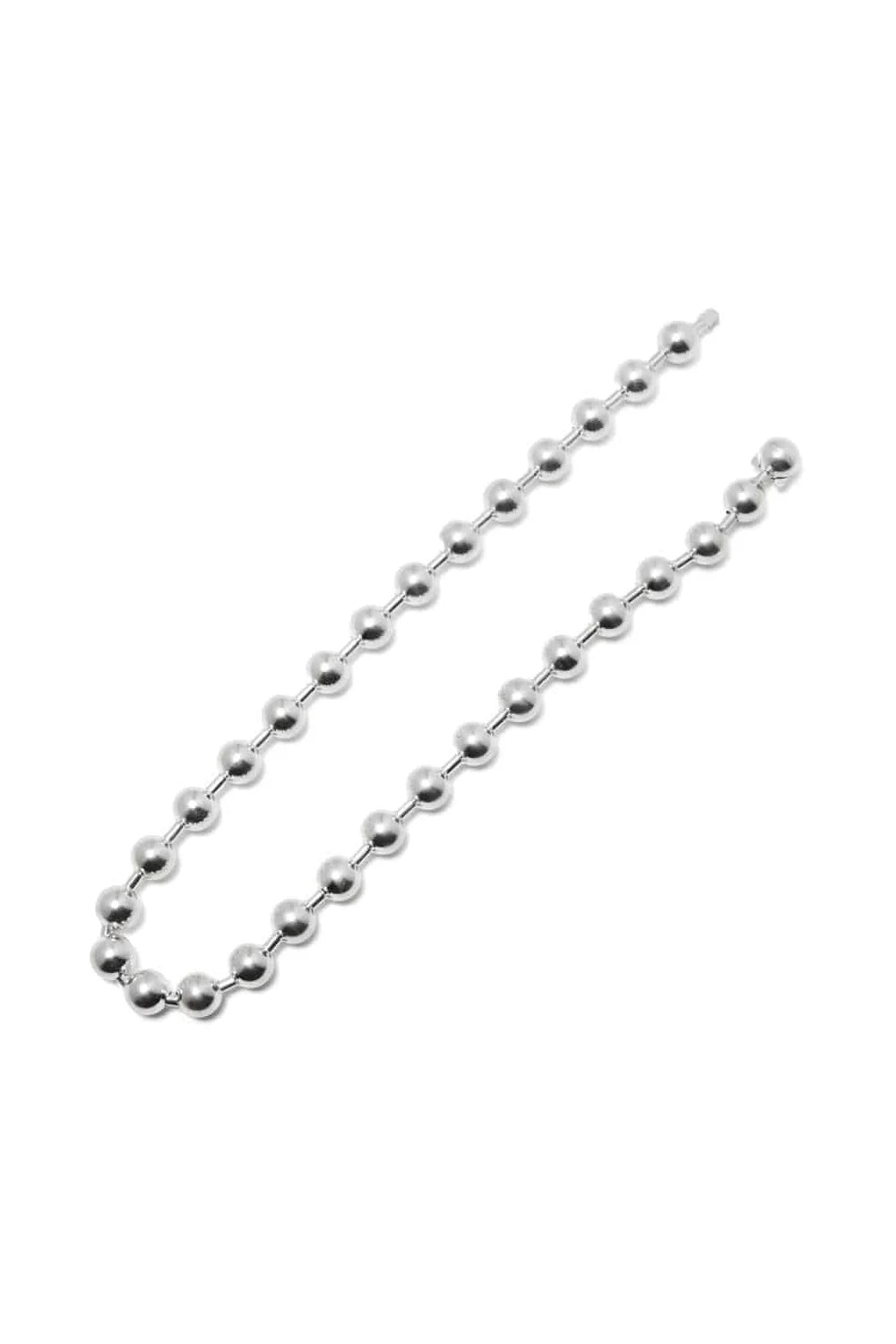 COLDFRAME - Handcrafted 925 Silver Cherishing Moment Ball Necklace - Tempo