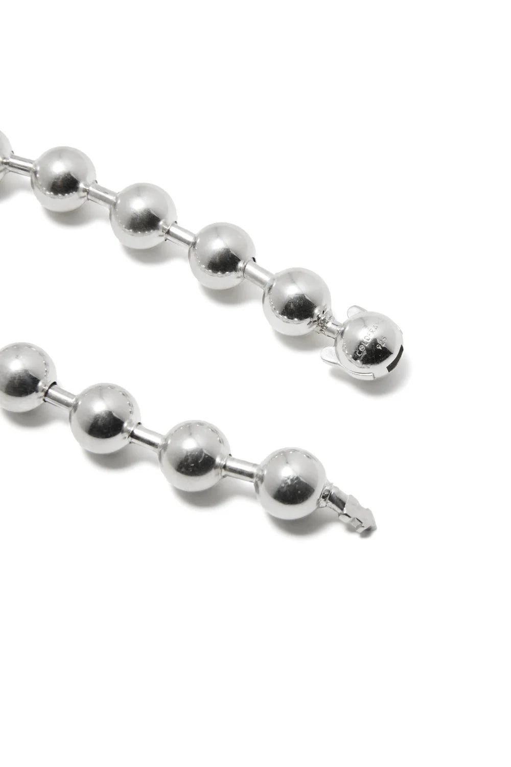 COLDFRAME - Handcrafted 925 Silver Cherishing Moment Ball Necklace - Tempo