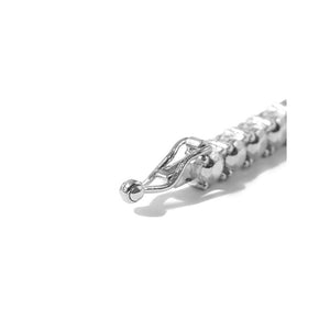 COLDFRAME Hand-Crafted 925 Silver Diamond Tennis Bracelet M TEMPO DESIGN STORE