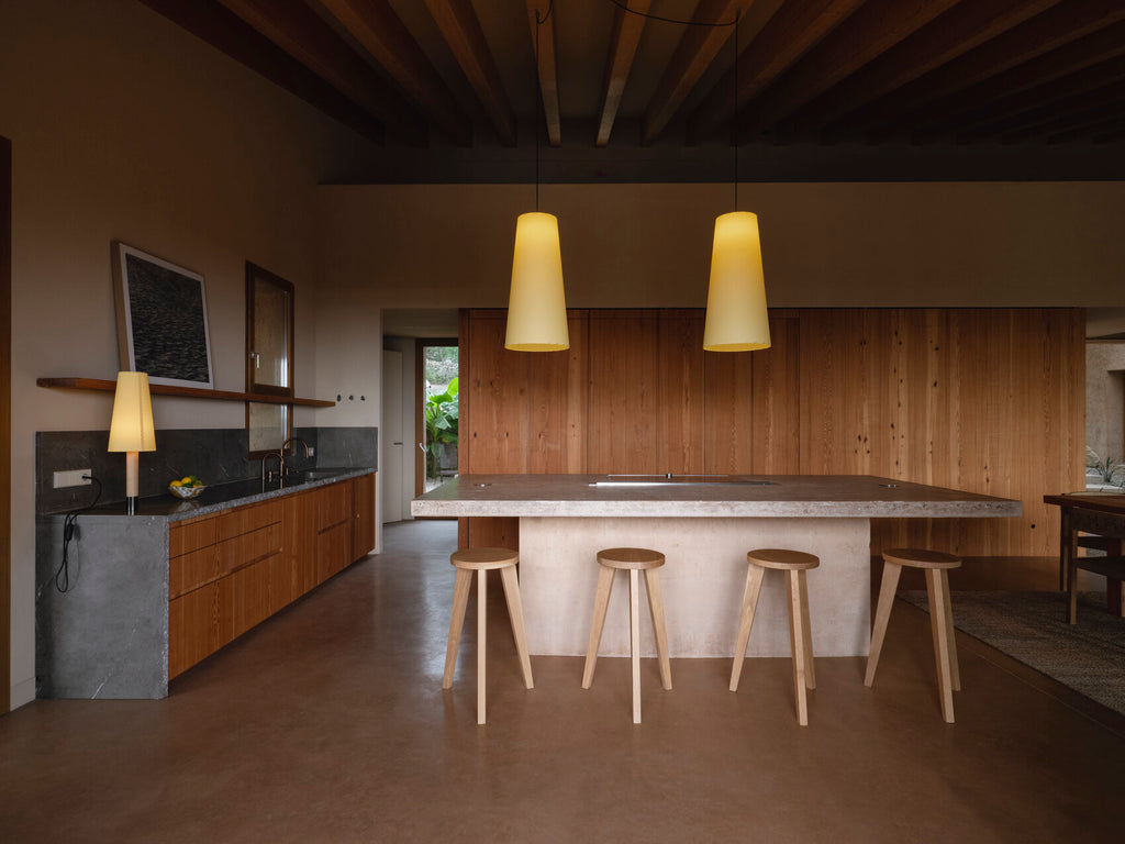 GT4 Sísísí Cónicas Largas Parchment Pendant Lamp - Tempo