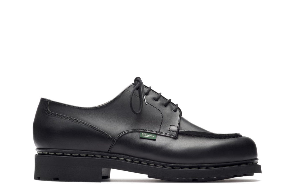 PARABOOT - Chambord Tex Noire-Lis Noir Rubber Sole - Tempo