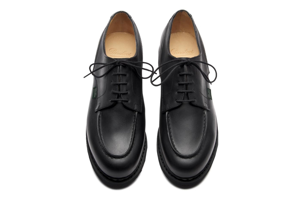 PARABOOT - Chambord Tex Noire-Lis Noir Rubber Sole - Tempo