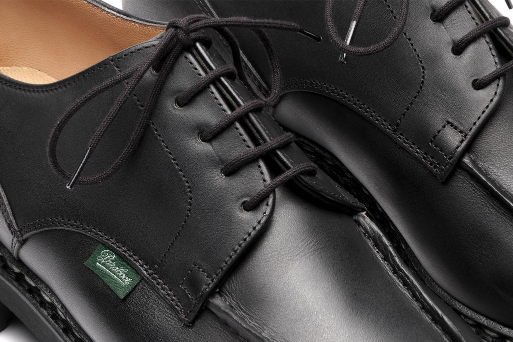 PARABOOT - Chambord Tex Noire-Lis Noir Rubber Sole - Tempo