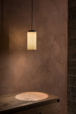 Cirio Simple Pendant Lamps in Porcelain or Brass - Tempo