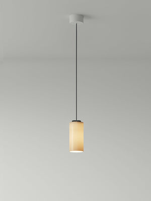 Cirio Simple Pendant Lamps in Porcelain or Brass - Tempo