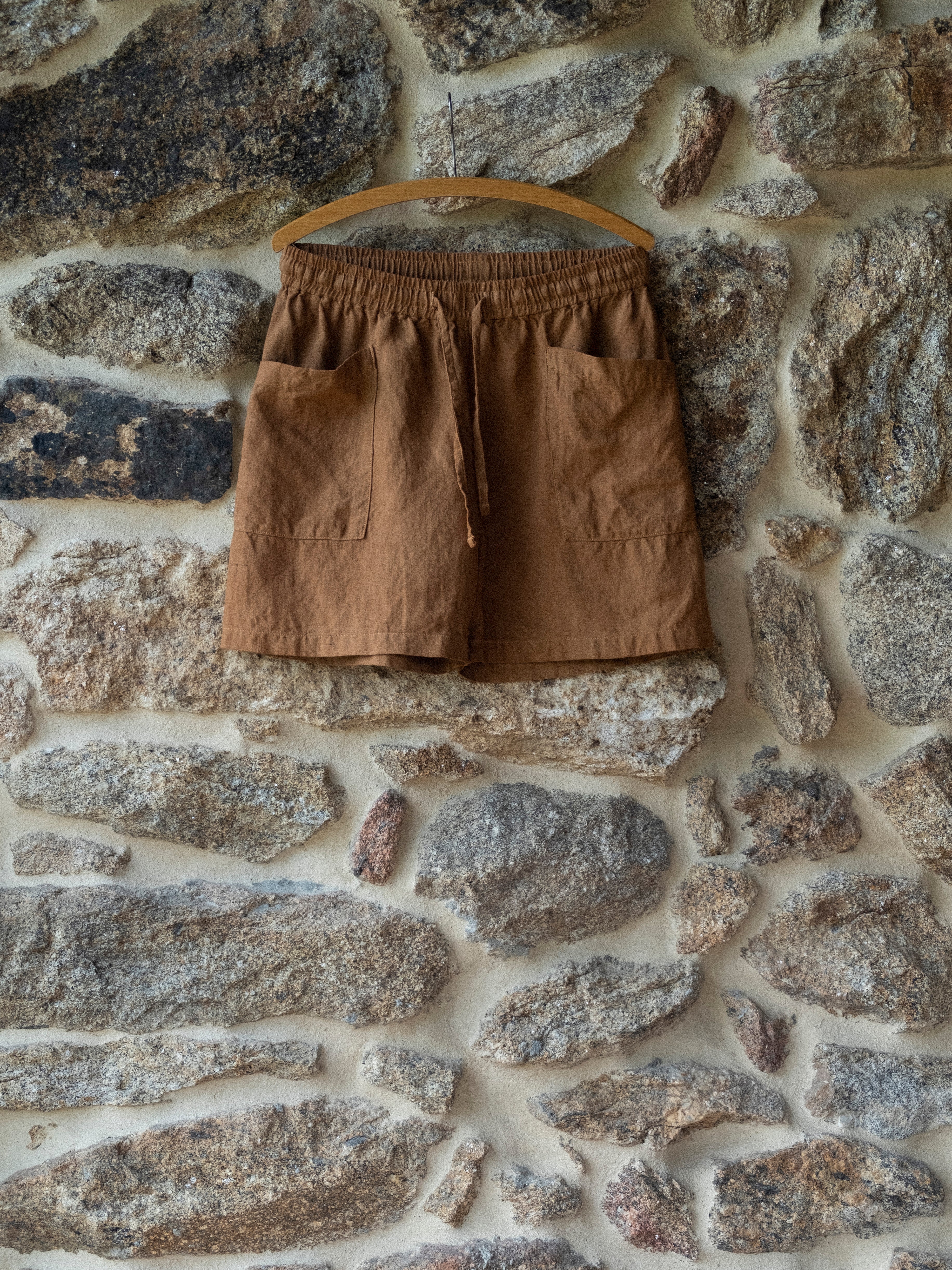 Cutch Hand-Dyed Hemp Easy Shorts - Tempo