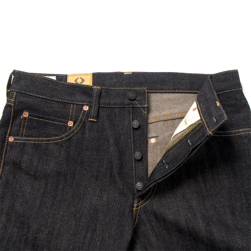 STUDIO D'ARTISAN - 14ox FOX Colorganic x G3 Selvedge Jeans - Tempo