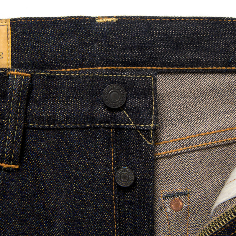 STUDIO D'ARTISAN - 14ox FOX Colorganic x G3 Selvedge Jeans - Tempo