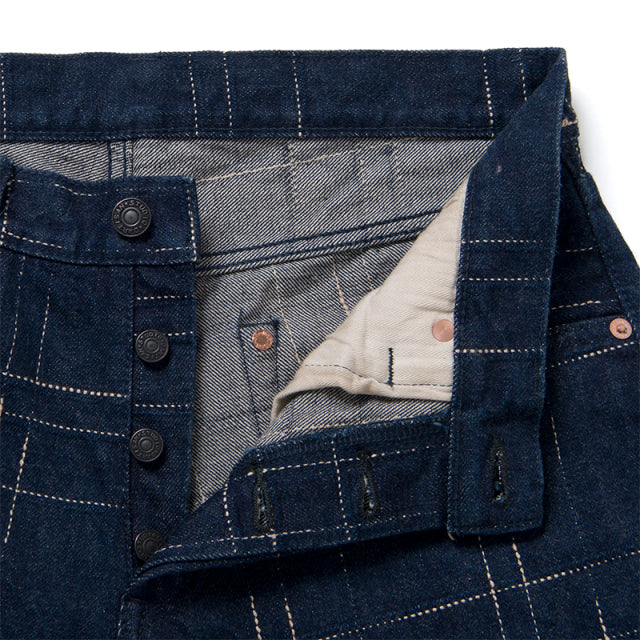 Midare Kasuri 14oz Selvedge Jeans - Relax Tapered - OW - Tempo