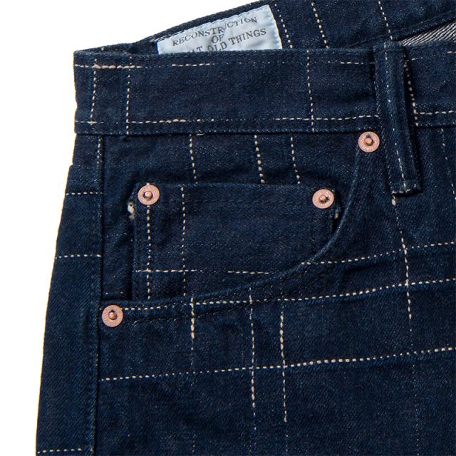 Midare Kasuri 14oz Selvedge Jeans - Relax Tapered - OW - Tempo