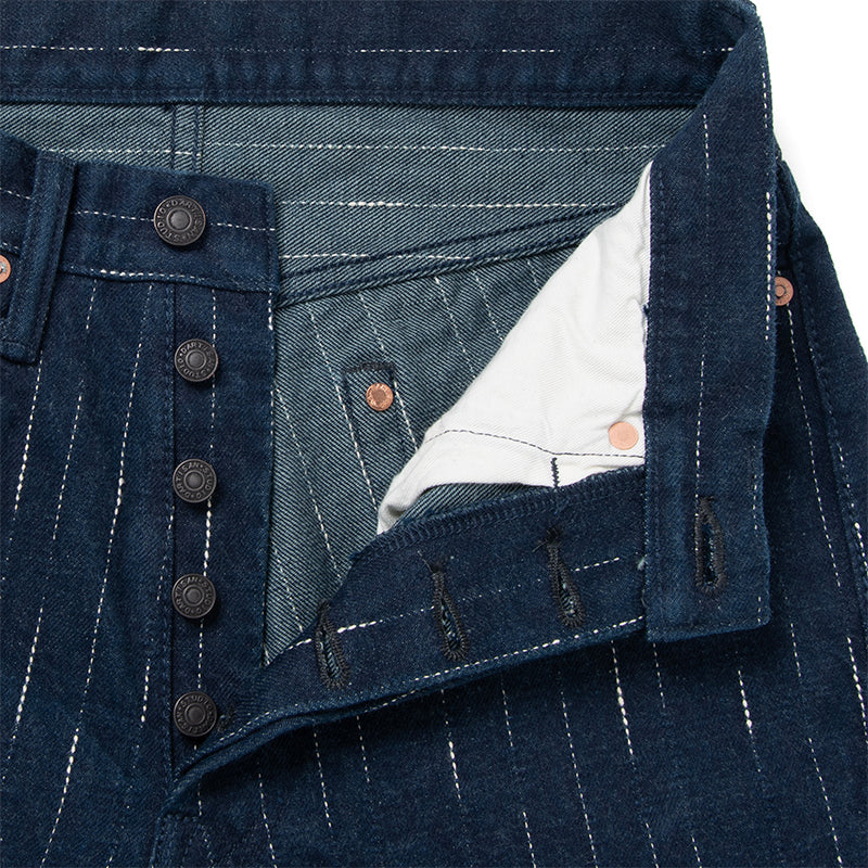 Jean Kasuri Selvedge RAIN 14 oz - Fuselé OW 