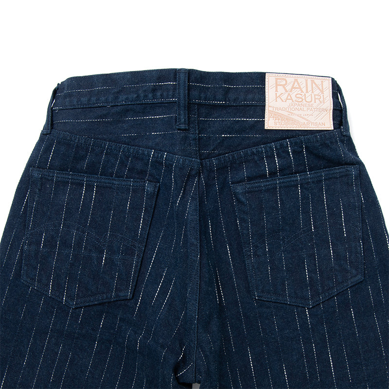 STUDIO D'ARTISAN - 14oz RAIN Kasuri Selvedge Jeans - Tapered OW - Tempo
