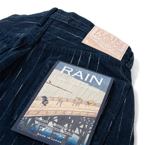 Jean Kasuri Selvedge RAIN 14 oz - Fuselé OW 