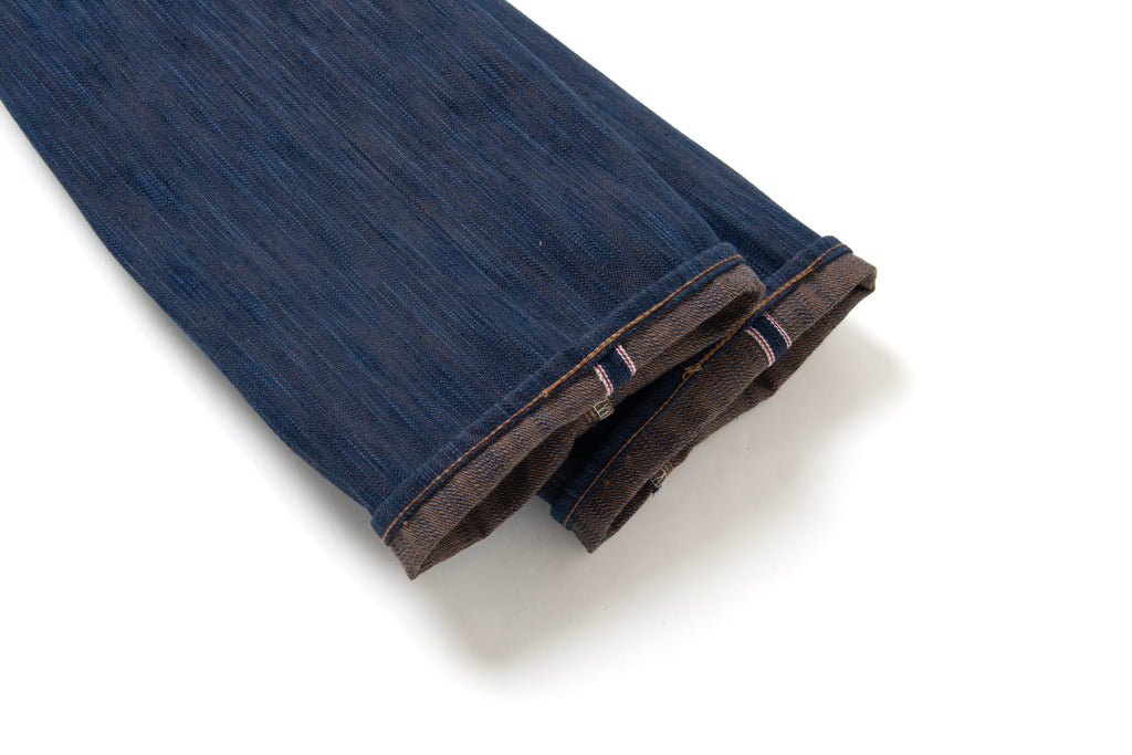 STUDIO D'ARTISAN - Pre-Order: Kakishibu  Awa Sho-Ai 16.5oz Selvedge Denim - Regular Straight - Tempo
