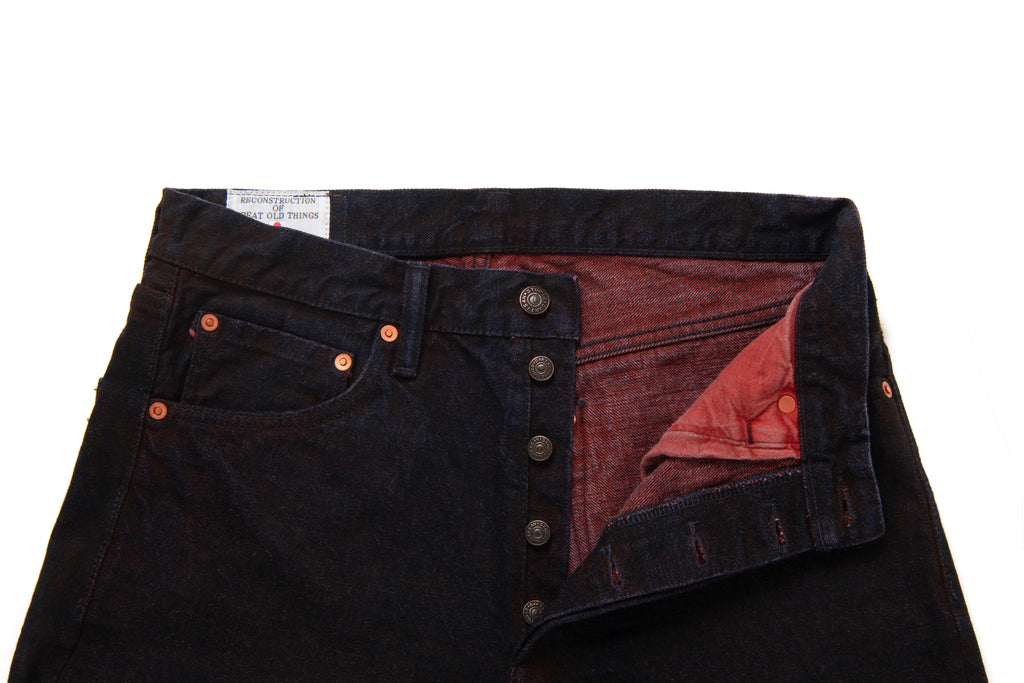 STUDIO D'ARTISAN - Pre-Order: Bengala Mud Dye 15oz Selvedge Denim - Relax Tapered - Tempo