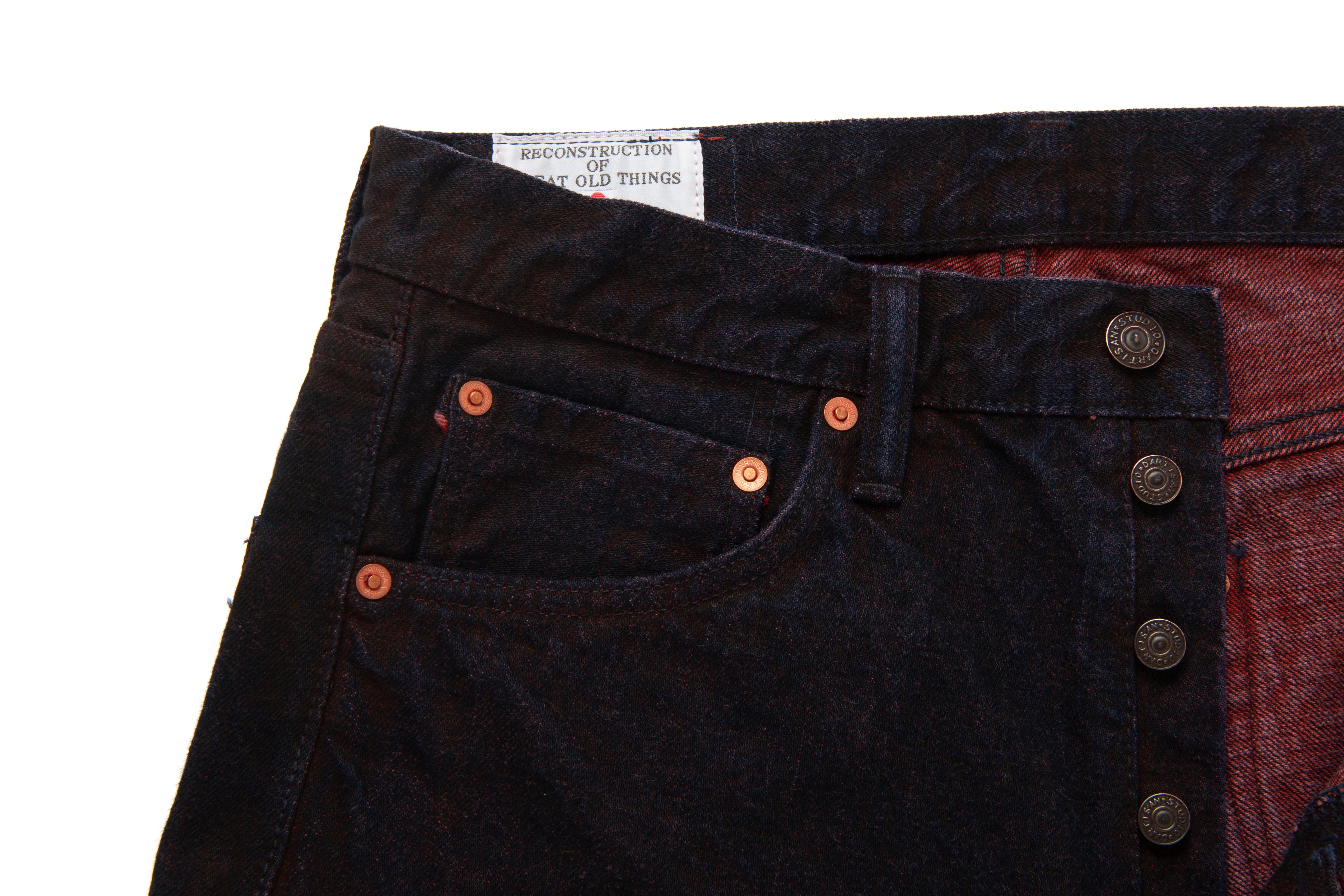 STUDIO D'ARTISAN - Pre-Order: Bengala Mud Dye 15oz Selvedge Denim - Relax Tapered - Tempo